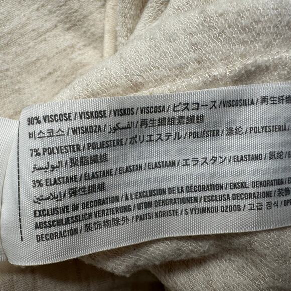 Abercrombie: Cream Heathered Turtleneck Dress - Picture 7 of 7